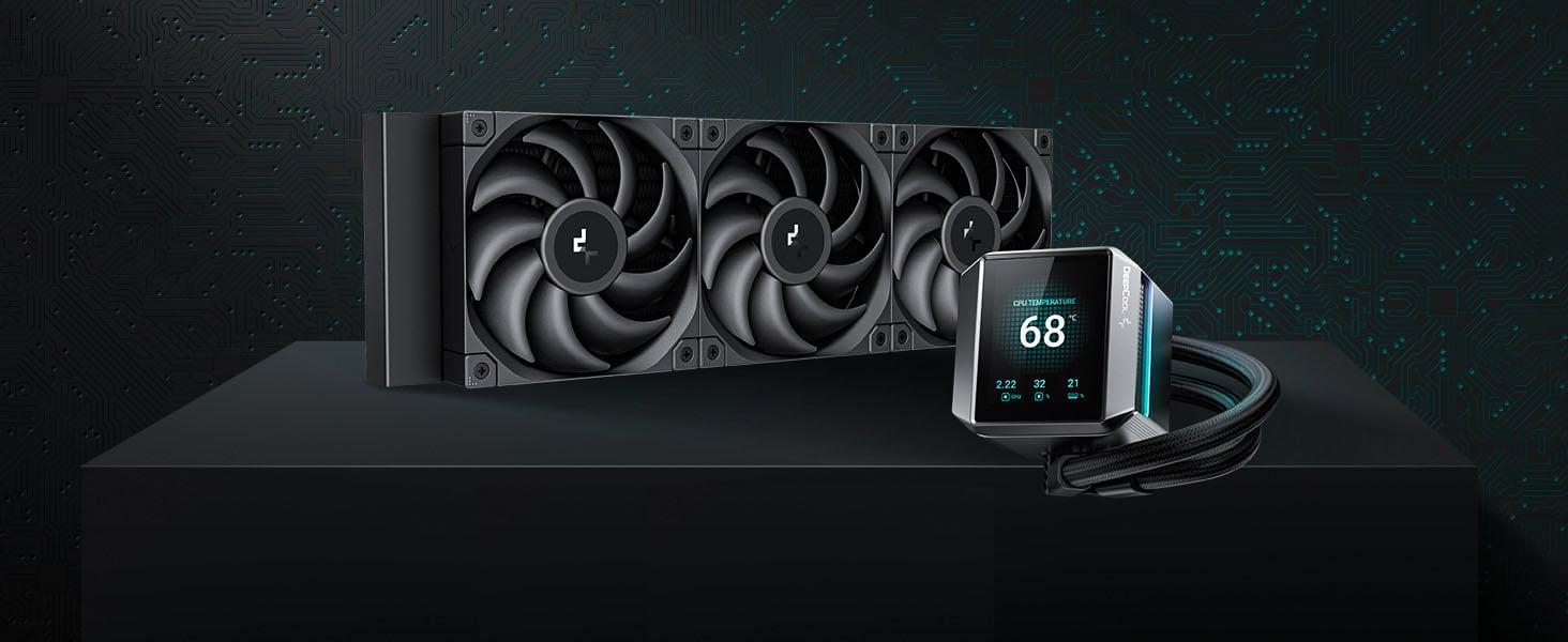 DeepCool MYSTIQUE 360 LCD Liquid Cooler